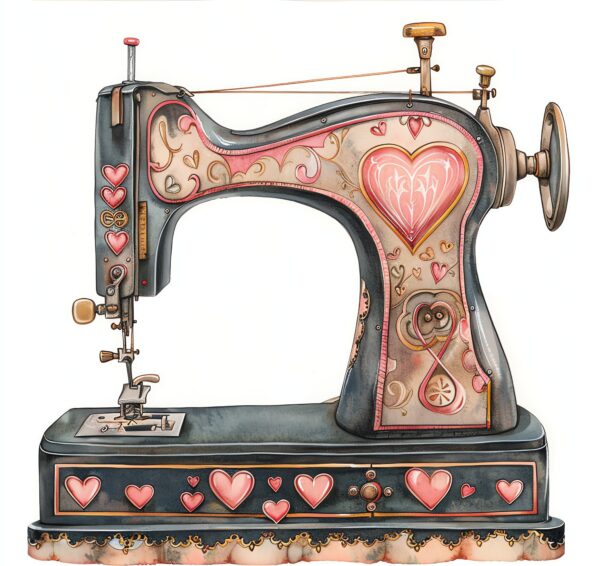 cartoon-watercolor-victorian-sewing-machine